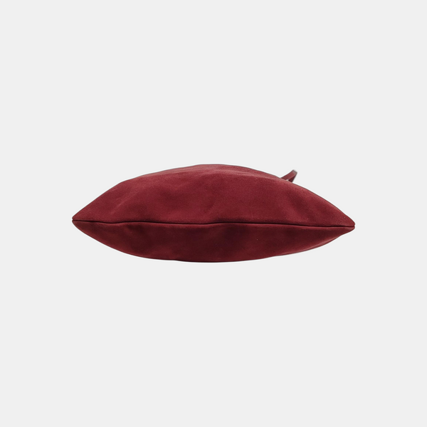 Suede Tote Bag Red