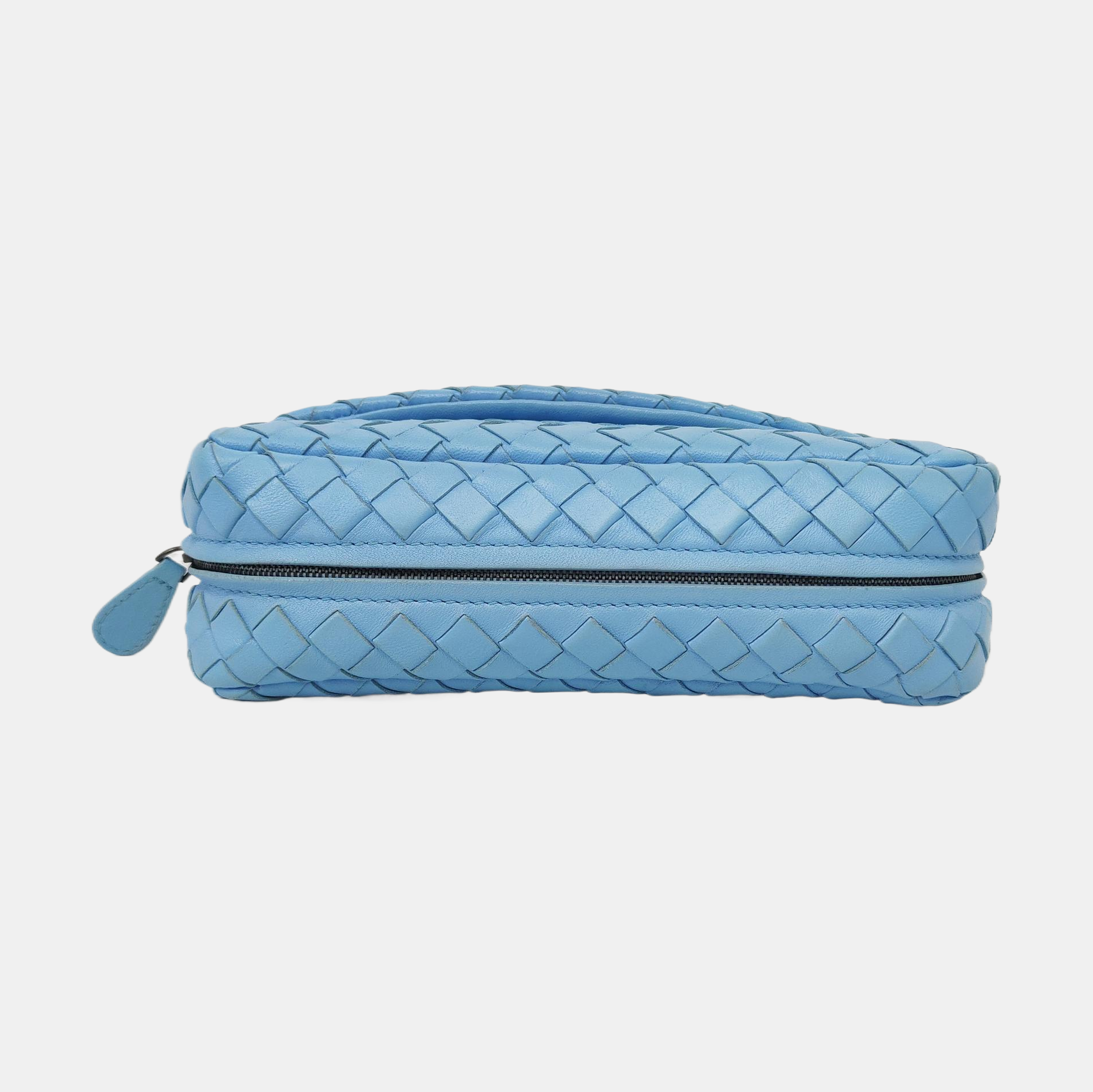 Authenticated pre-owned  Messenger Mini Lambskin Blue - Shoulder Bag at Looply