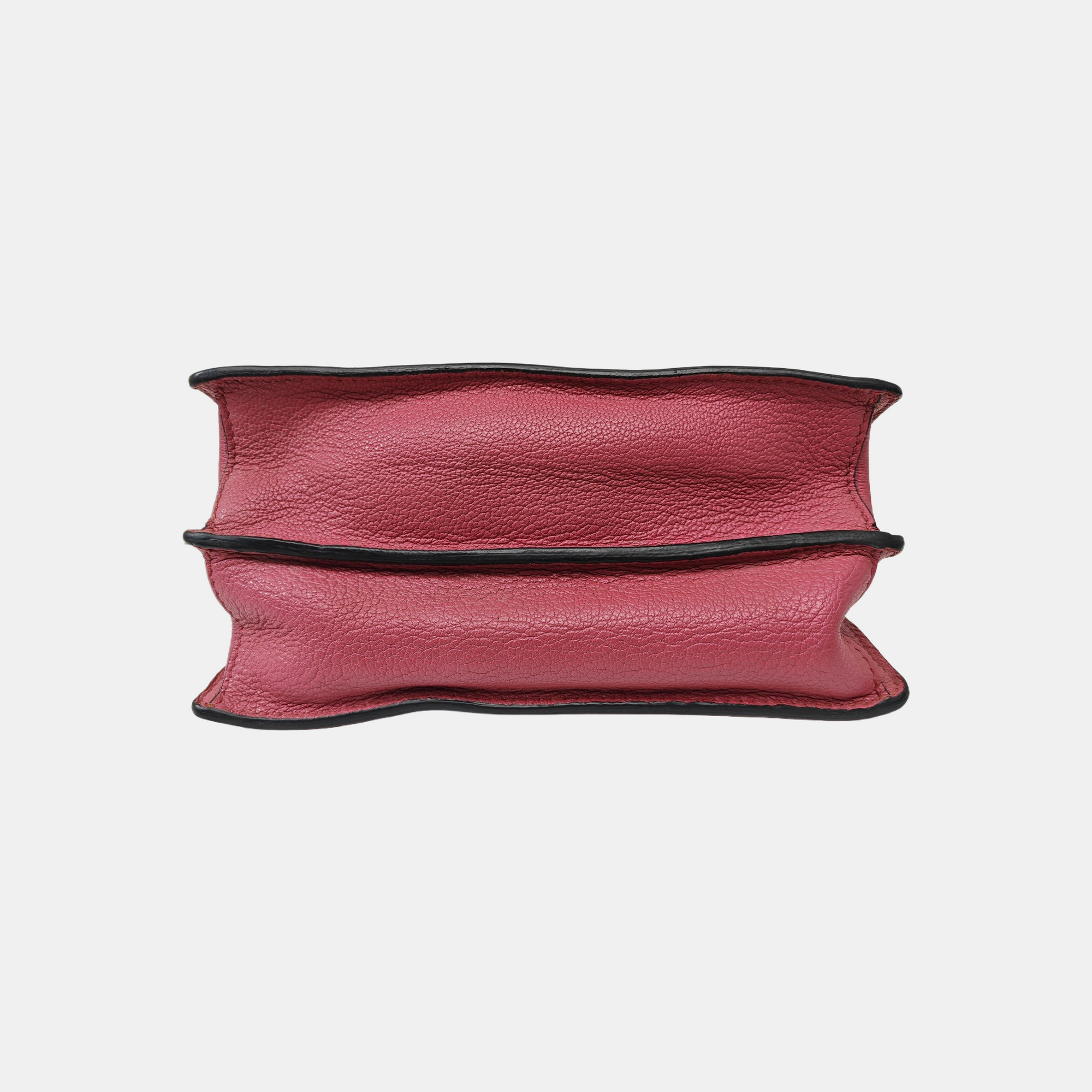 Calfskin Shoulder Bag Red