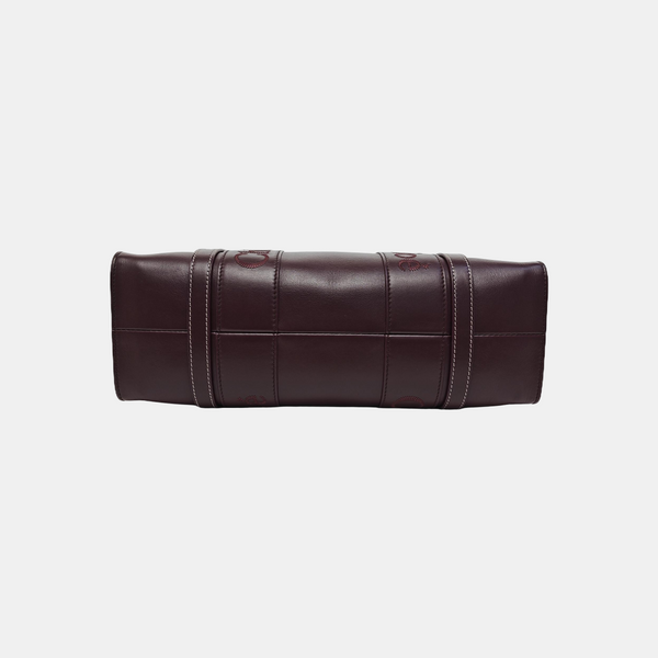 Woody Large Calfskin Red
