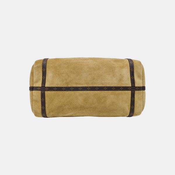 EXPRESS MM Monogram Suede Beige