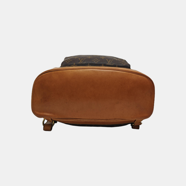 MONTSOURIS GM Monogram Coated Canvas Brown