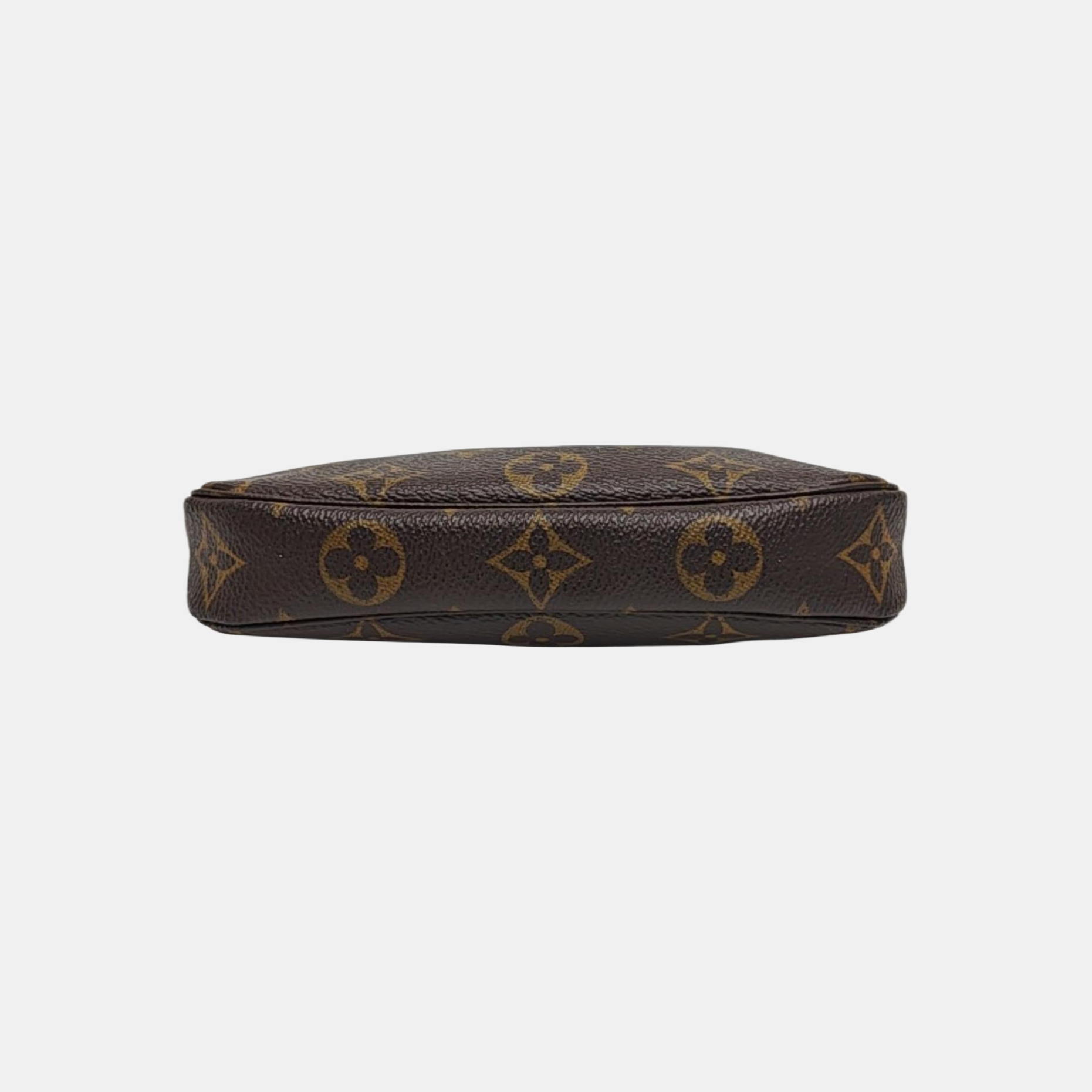 ACCESSOIRES MM Monogram Coated Canvas Brown