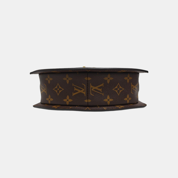 EDEN Super Mini Monogram Coated Canvas Brown
