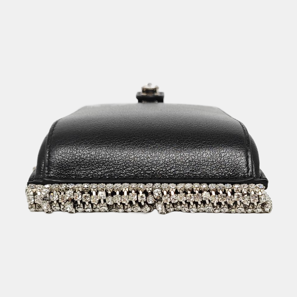 Calfskin Shoulder Bag Black