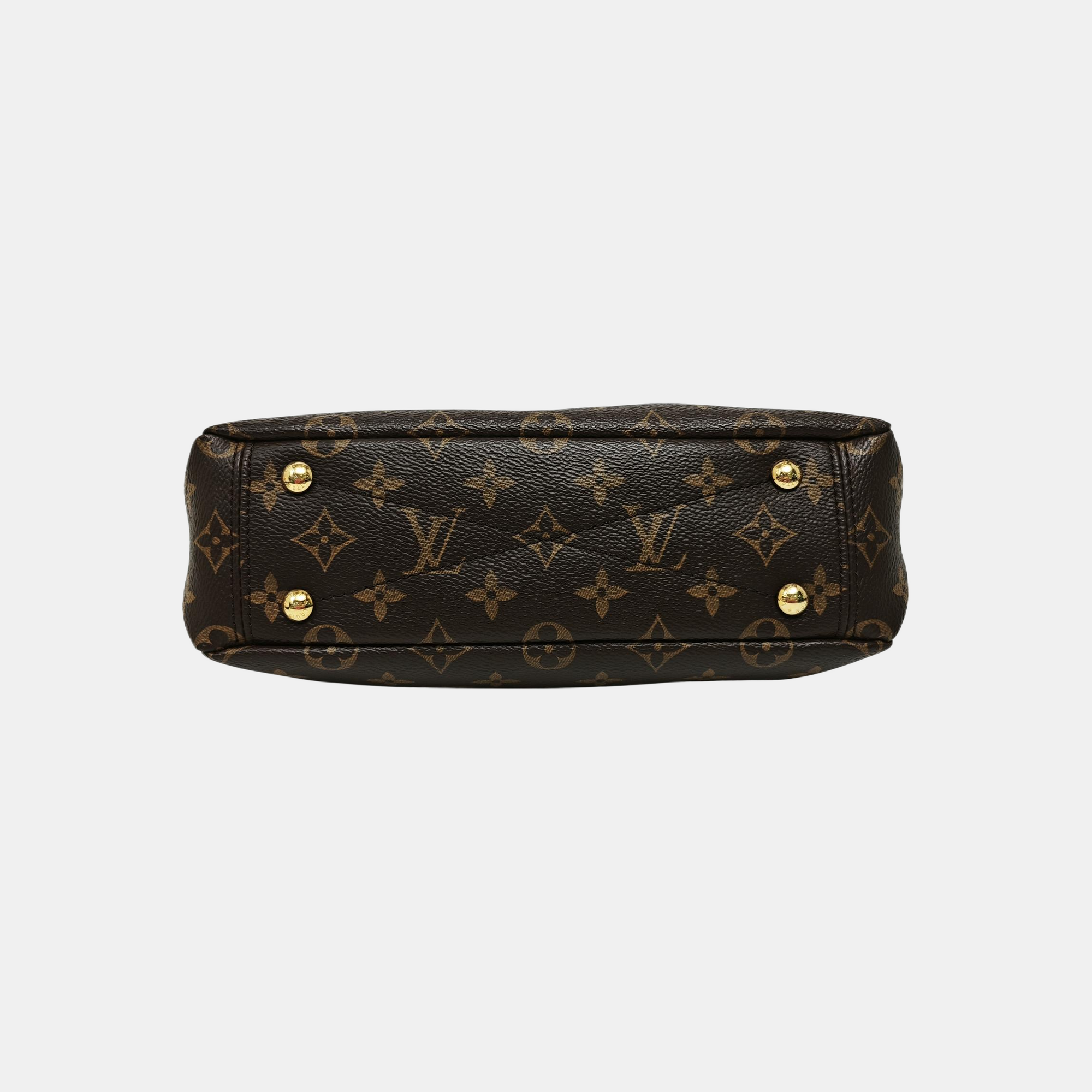 PALLAS BB Monogram Coated Canvas Brown