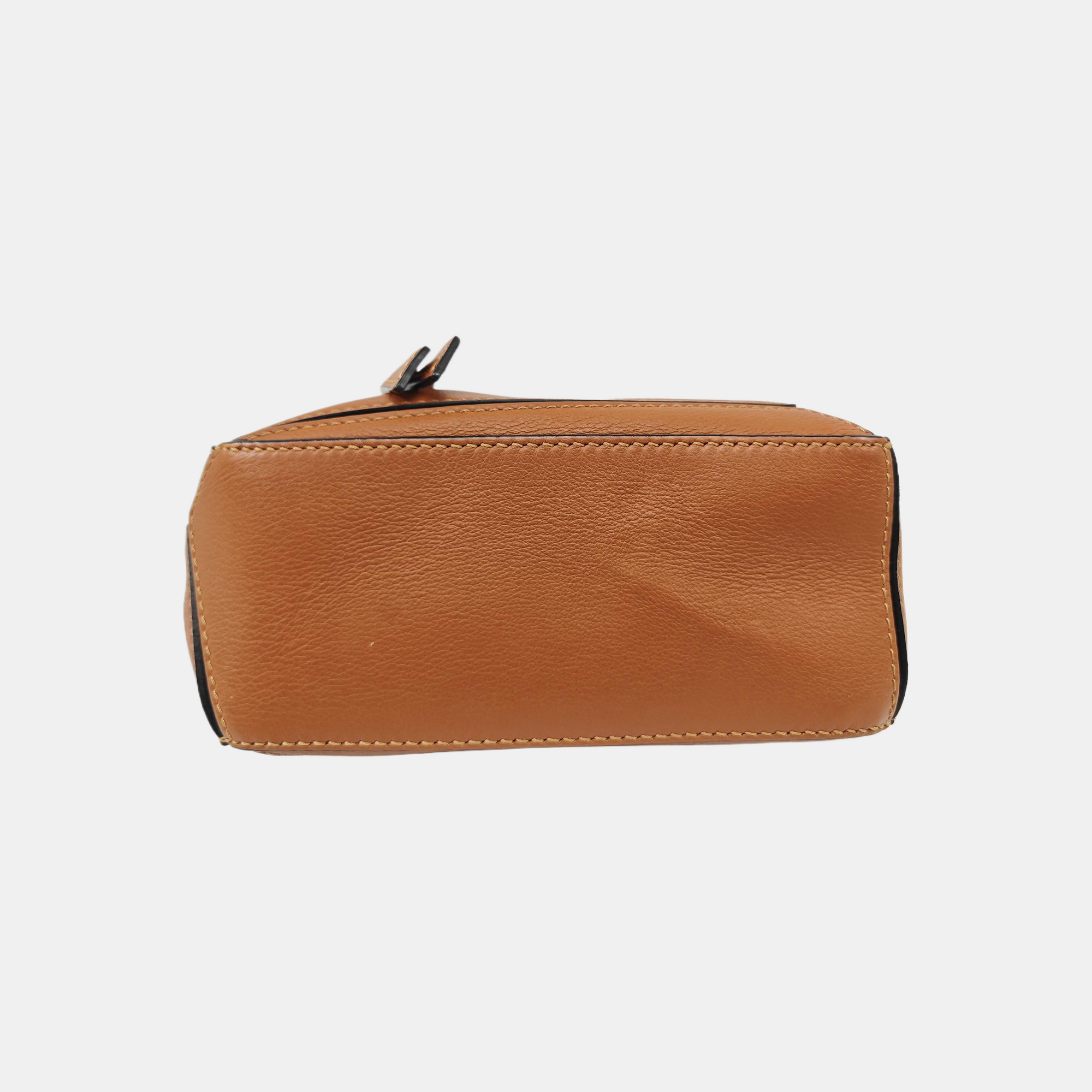 Puzzle Mini Calfskin Brown