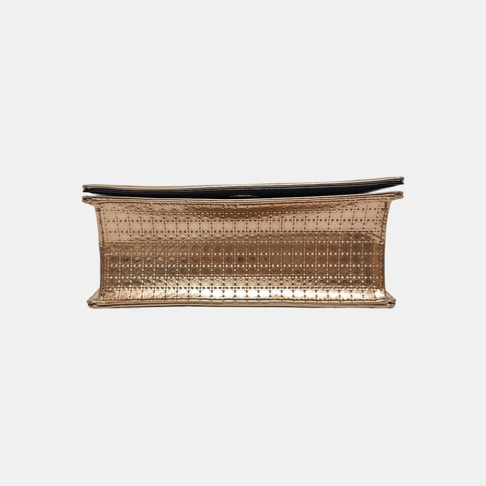 Diorama Small Calfskin Beige