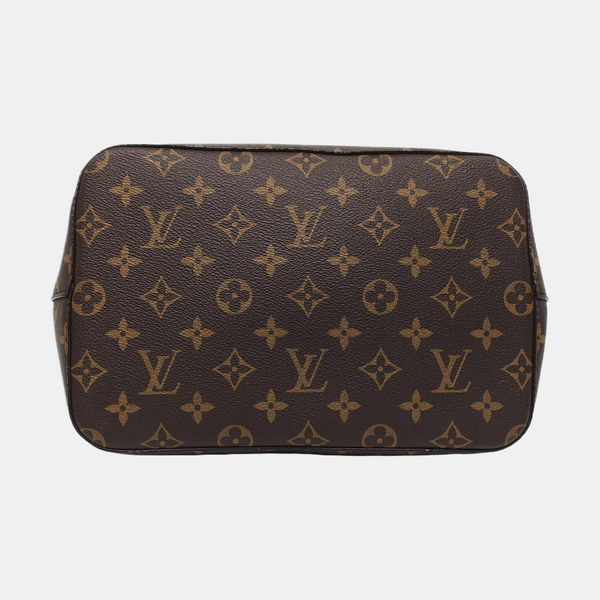 NÉONOÉ MM Monogram Coated Canvas Brown