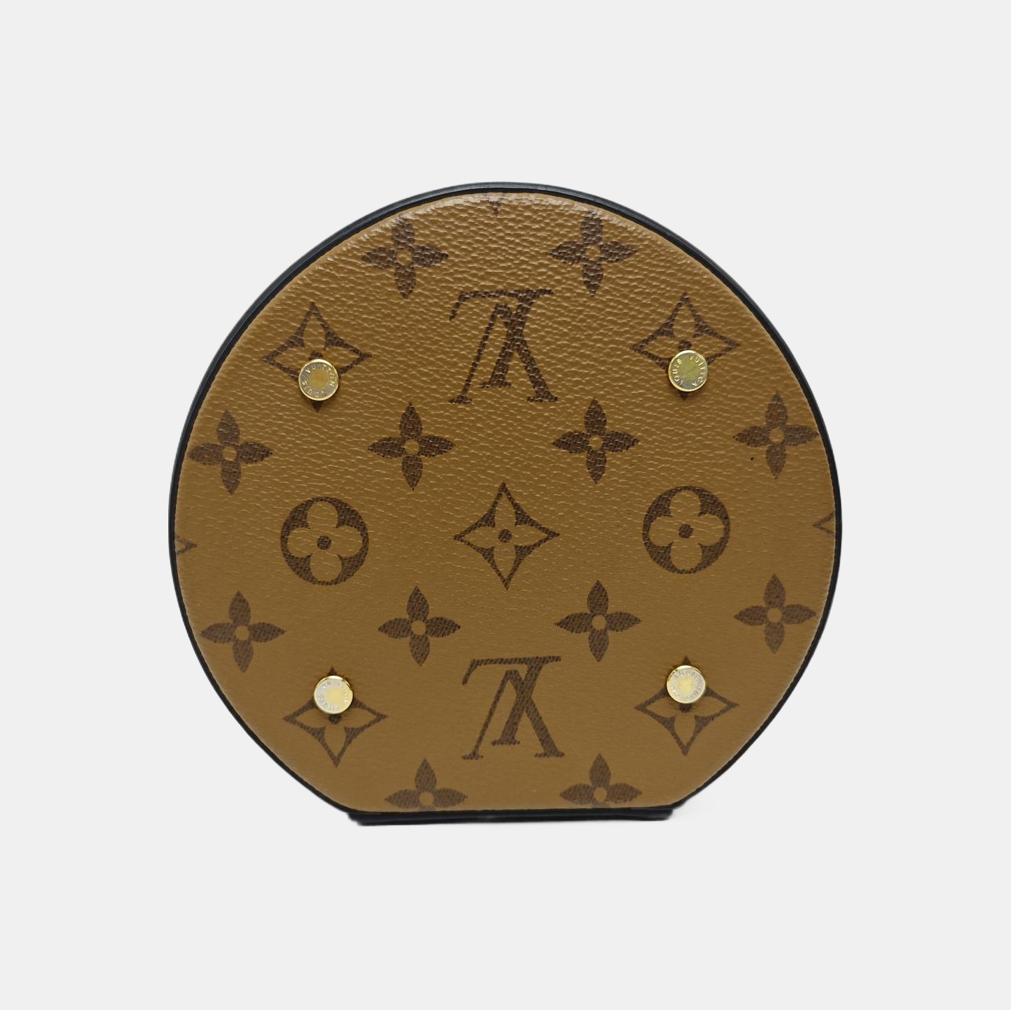 CANNES PM Monogram Coated Canvas Brown