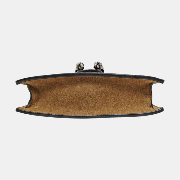Dionysus Super Mini Monogram Coated Canvas Beige