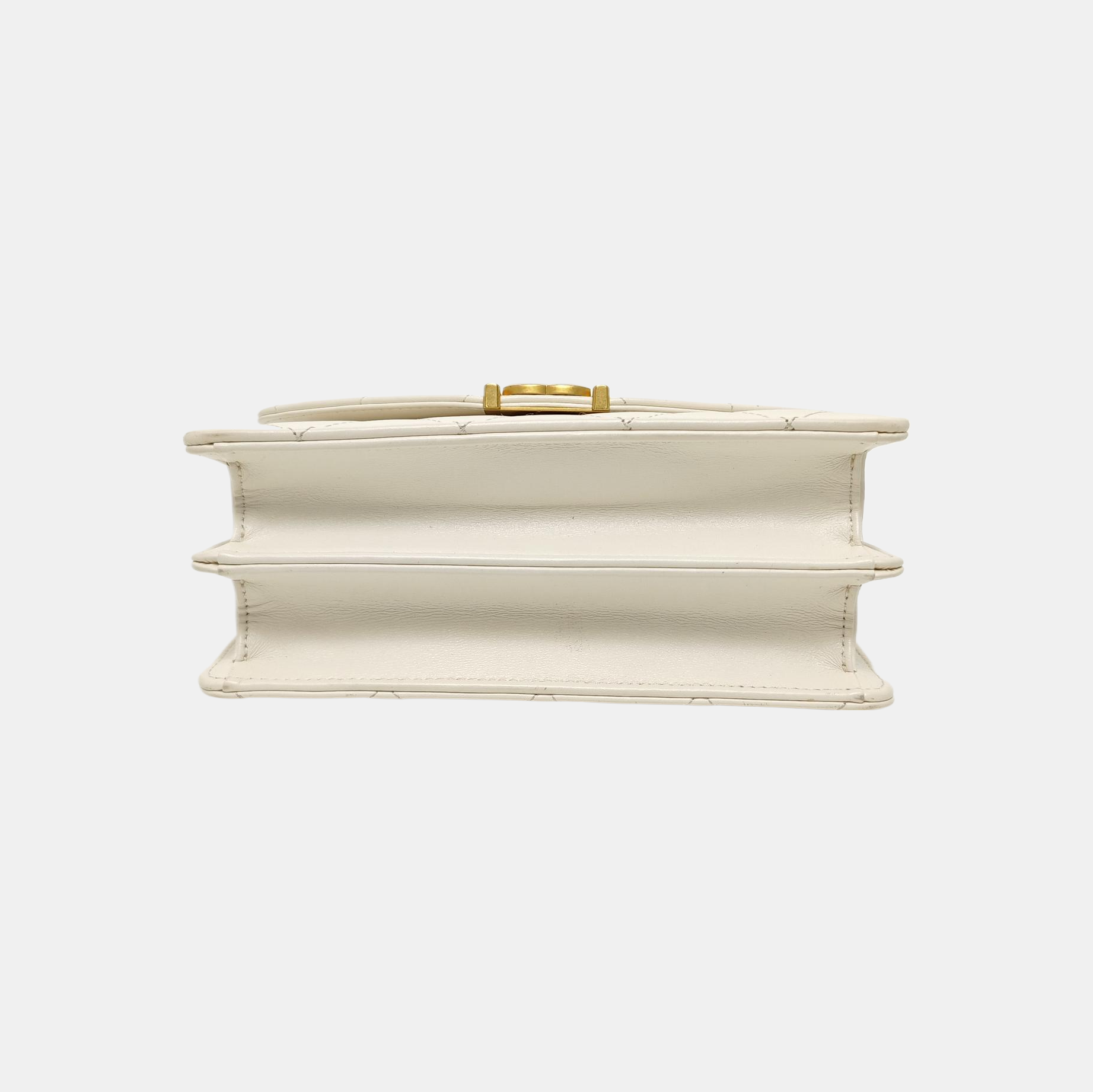 Quilted Calfskin White