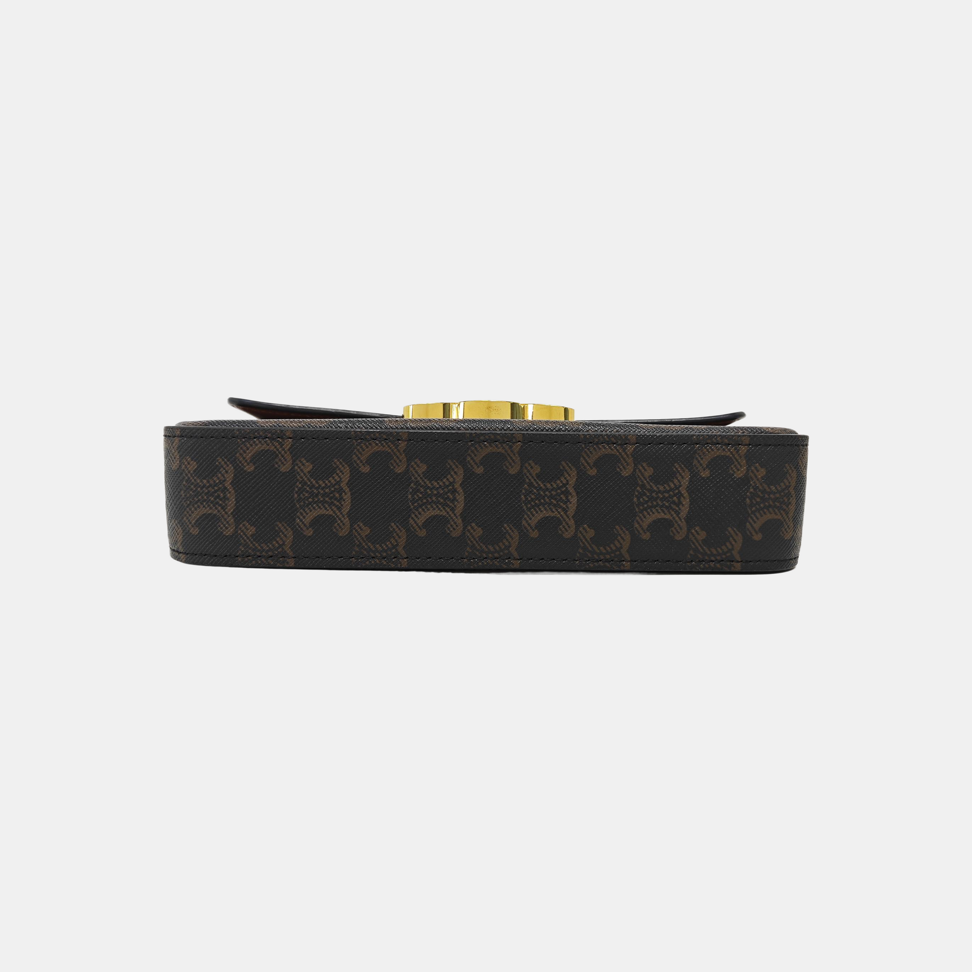 TRIOMPHE Teen Coated Canvas Black