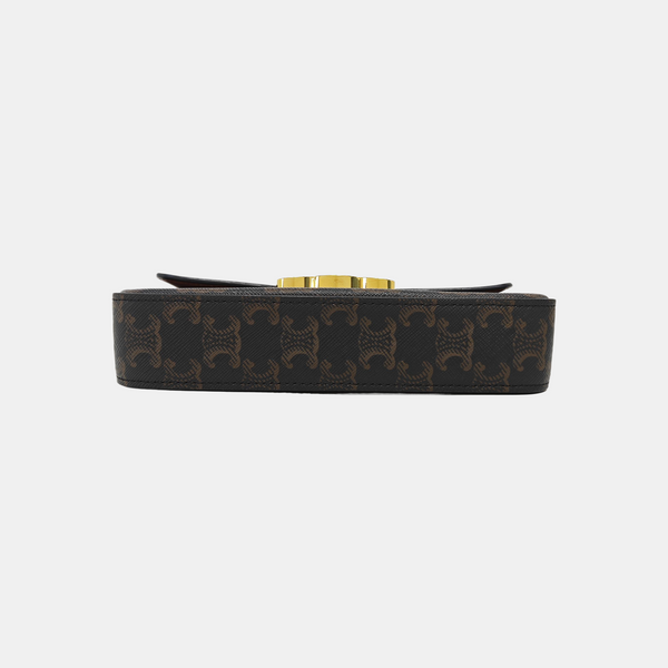 TRIOMPHE Teen Coated Canvas Black