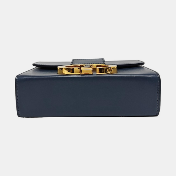 Authenticated pre-owned  30 Montaigne Calfskin Blue - Shoulder Bag at Looply