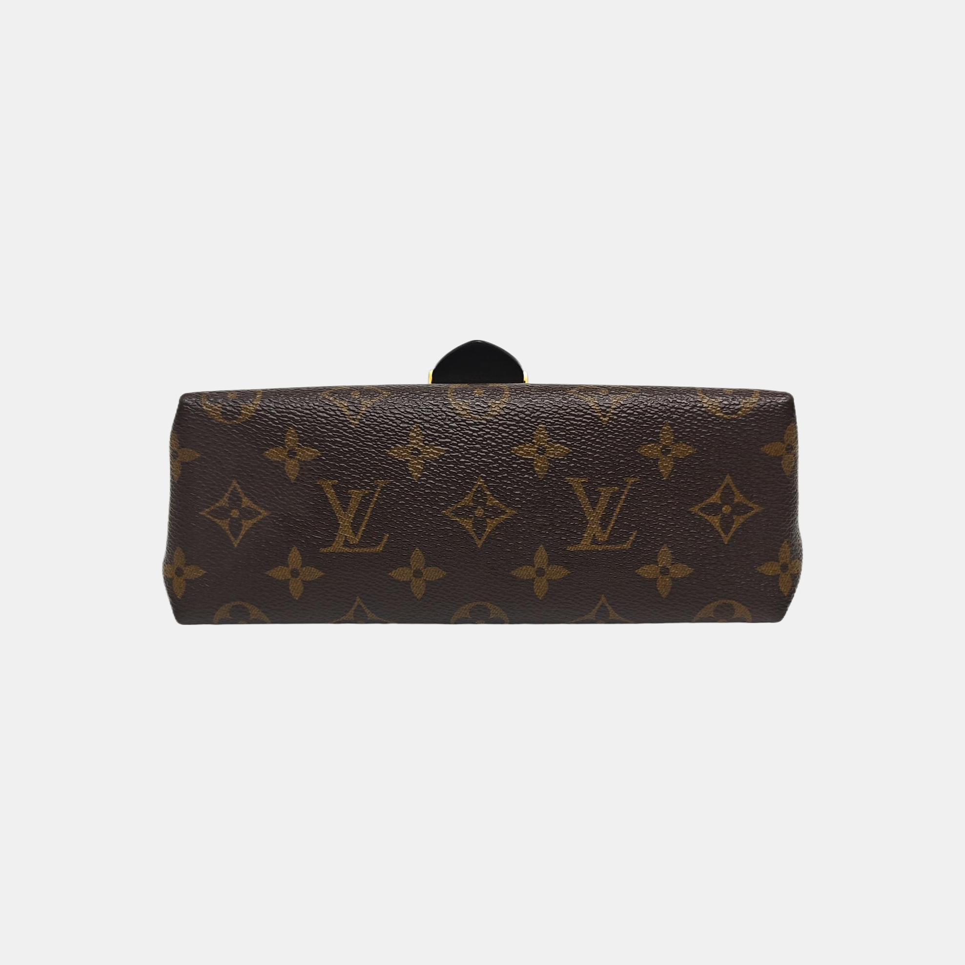 Authenticated pre-owned  LOCKY BB Monogram Coated Canvas Brown - Crossbody Bag at Looply