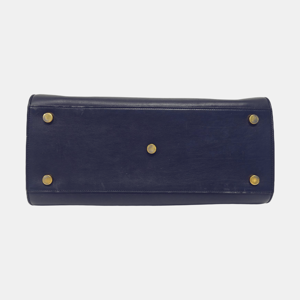 Authenticated pre-owned  SAC DE JOUR Small Calfskin Blue - Shoulder Bag at Looply