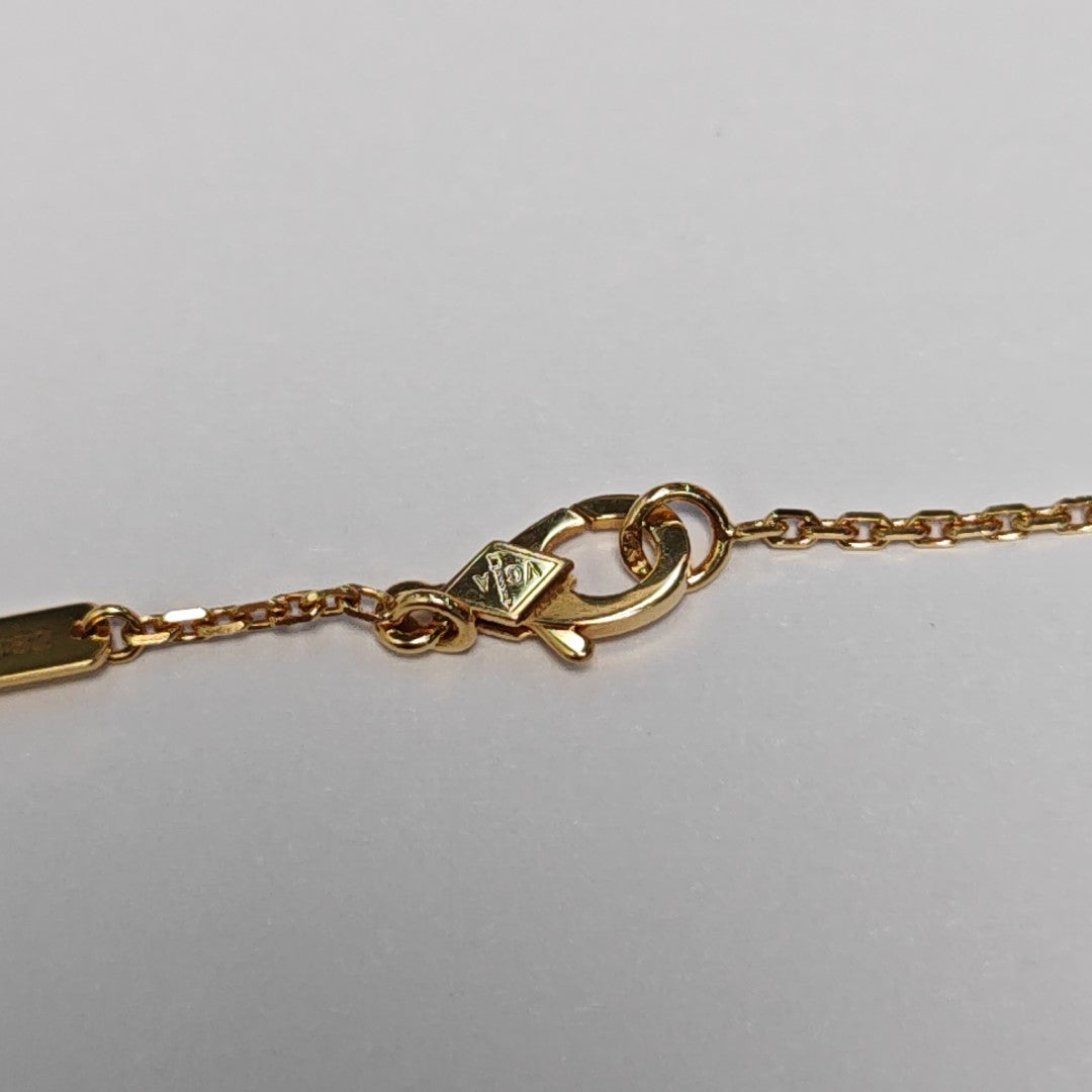 Vintage Alhambra 18k Gold Necklace