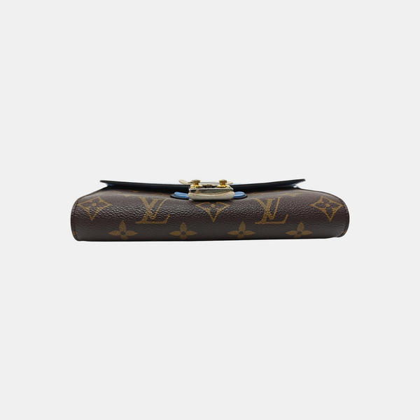 SARAH Monogram Coated Canvas Brown