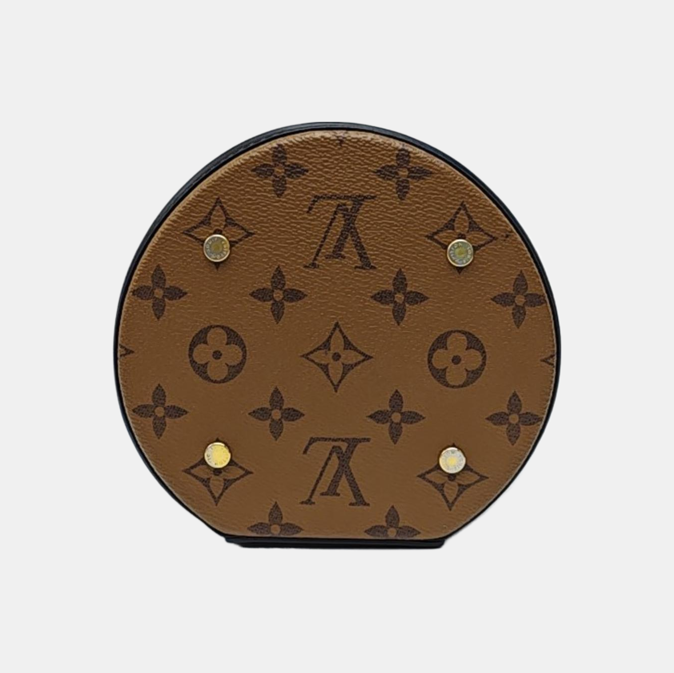 CANNES PM Monogram Coated Canvas Brown