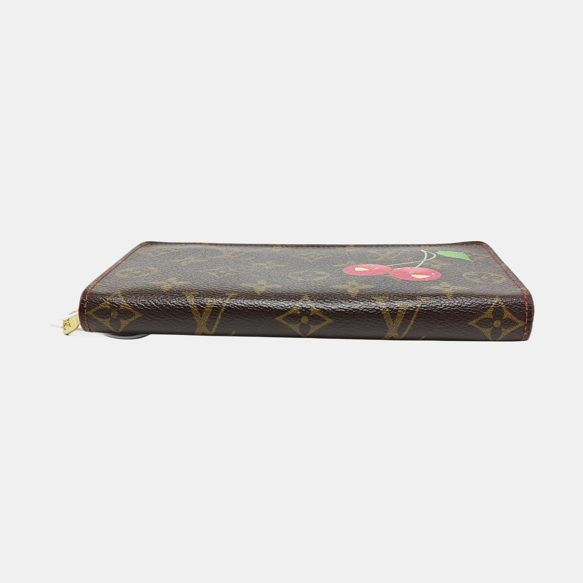 ZIPPY Monogram Coated Canvas Brown Wallet