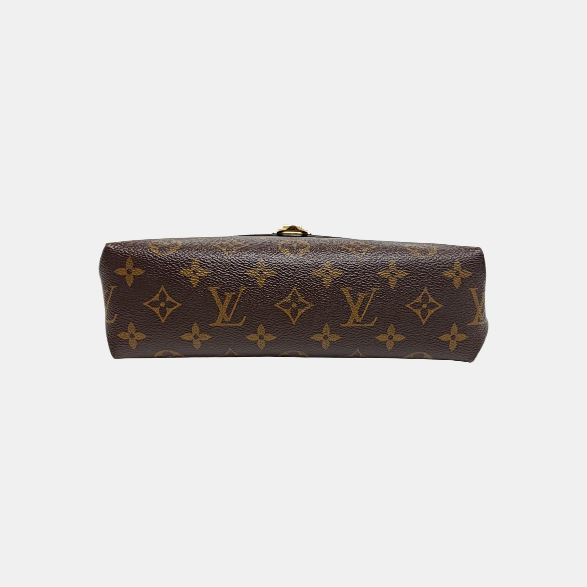 SAINT PLACIDE Monogram Coated Canvas Brown