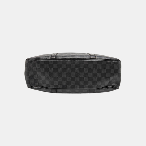 TADAO MM Damier Graphite Coated Canvas Gray