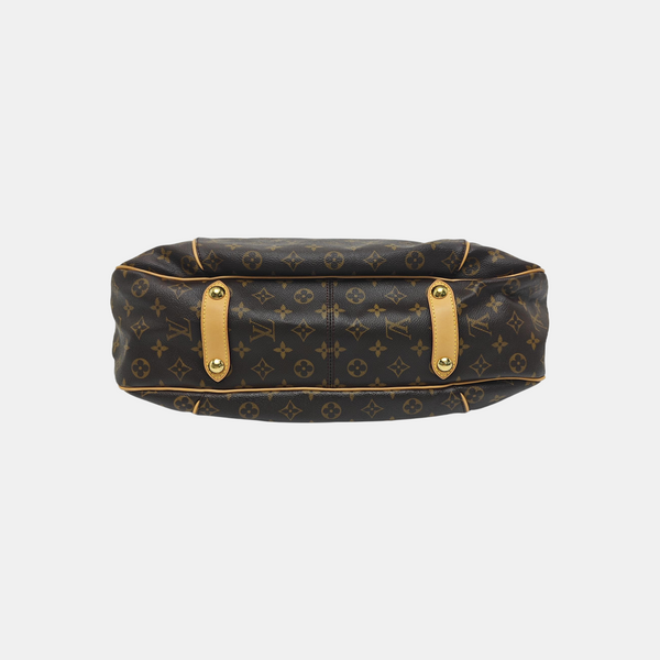 GALLIERA GM Monogram Coated Canvas Brown