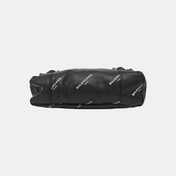 Calfskin Shoulder Bag Black