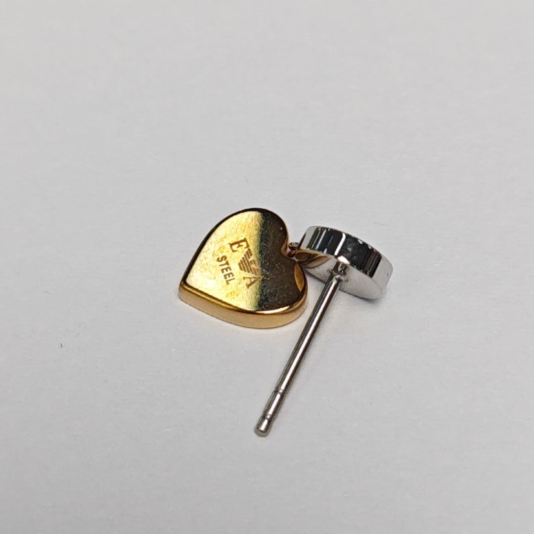 Stainless Steel Silver Earrings