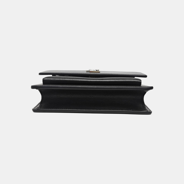 SUNSET Mini Calfskin Black