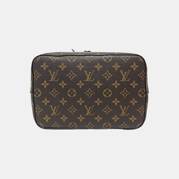 NÉONOÉ MM Monogram Coated Canvas Brown