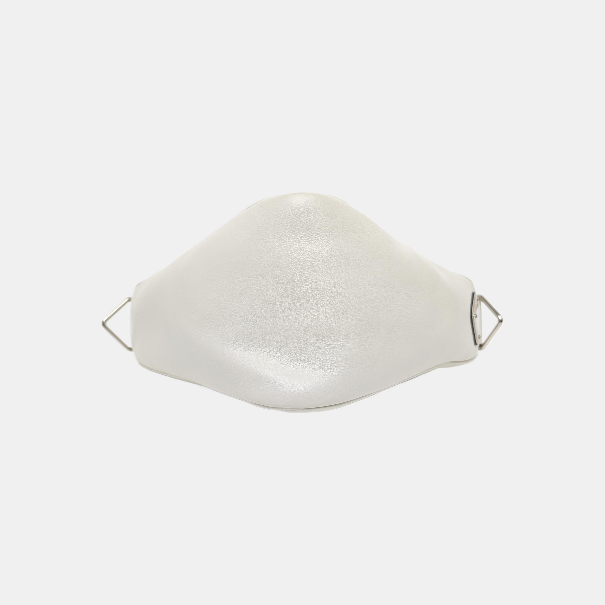 Triangle Calfskin White
