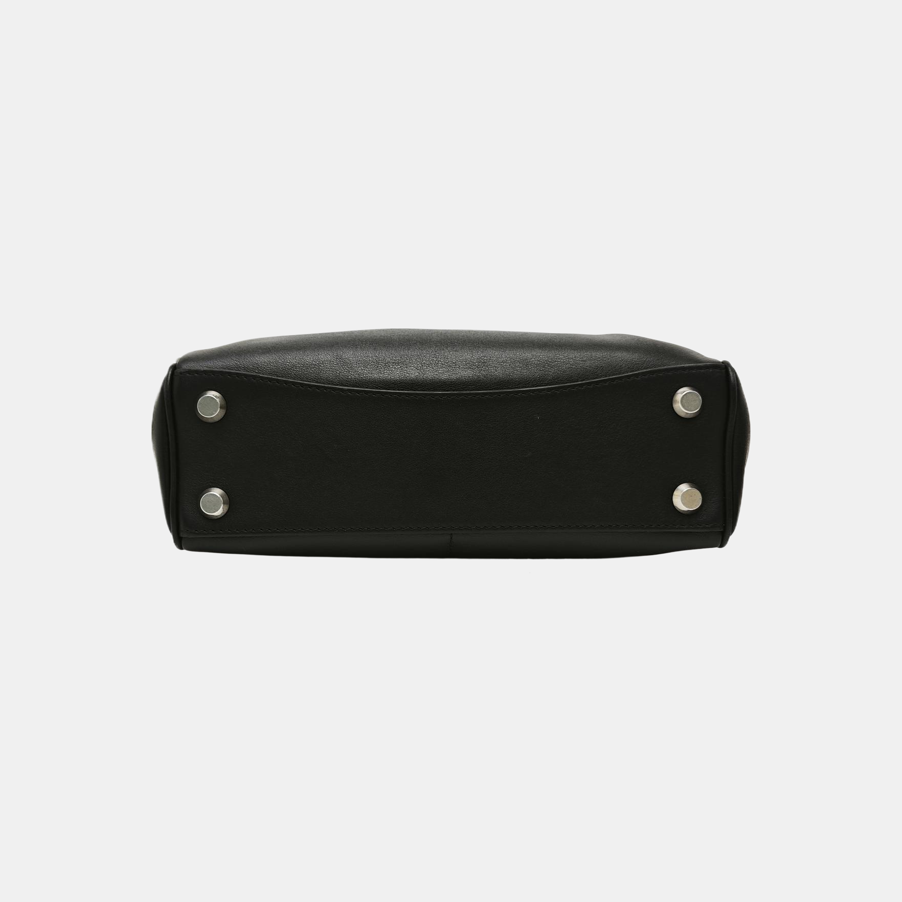 Calfskin Shoulder Bag Black