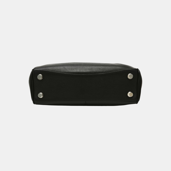 Calfskin Shoulder Bag Black