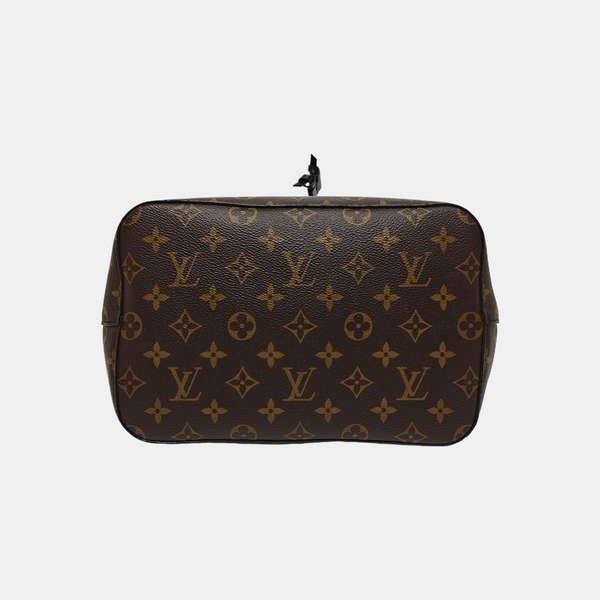 NÉONOÉ MM Monogram Coated Canvas Brown