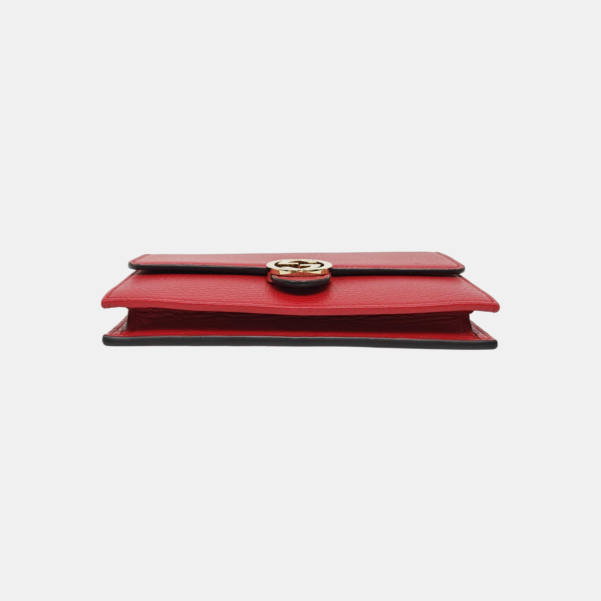 Calfskin Shoulder Bag Red