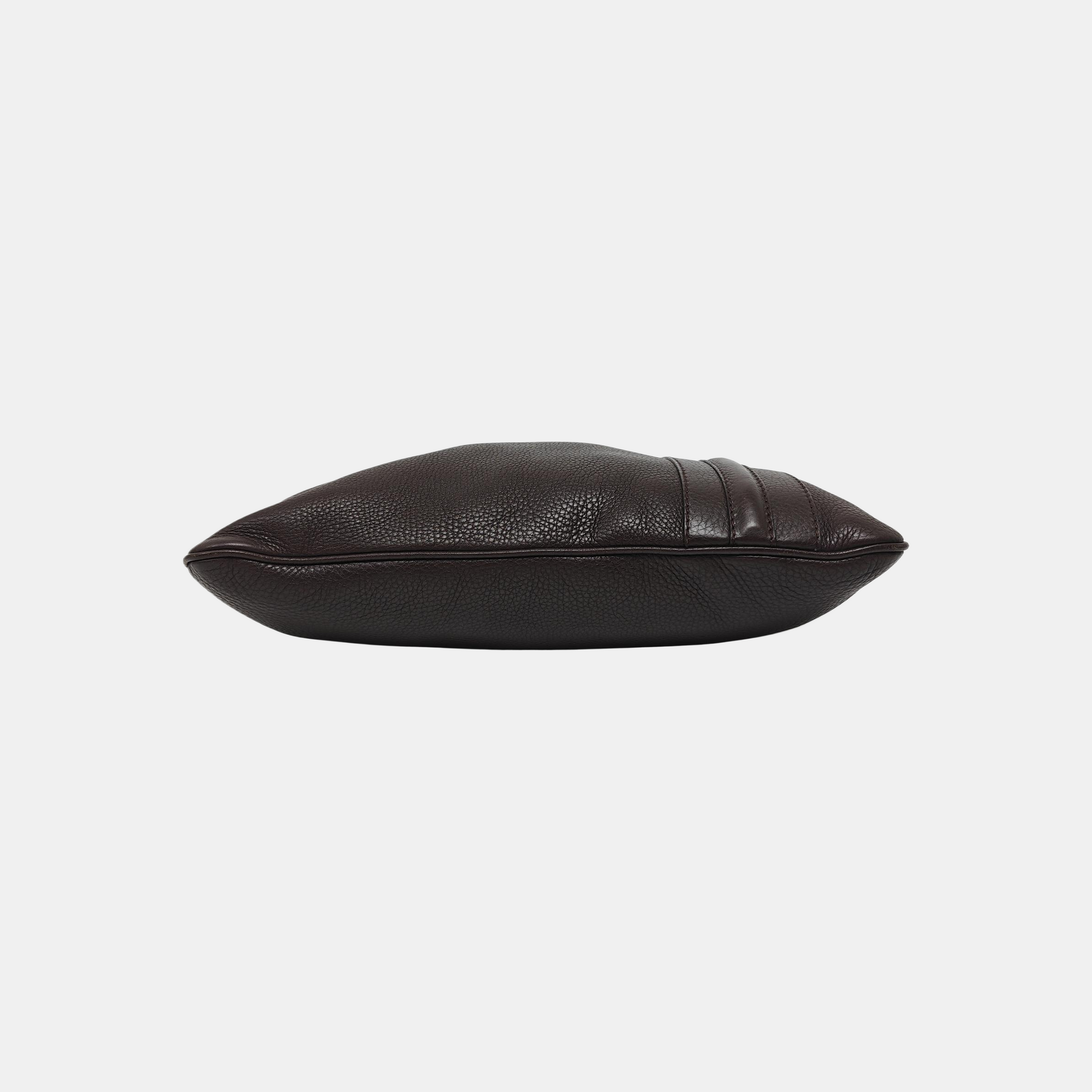 Calfskin Shoulder Bag Brown