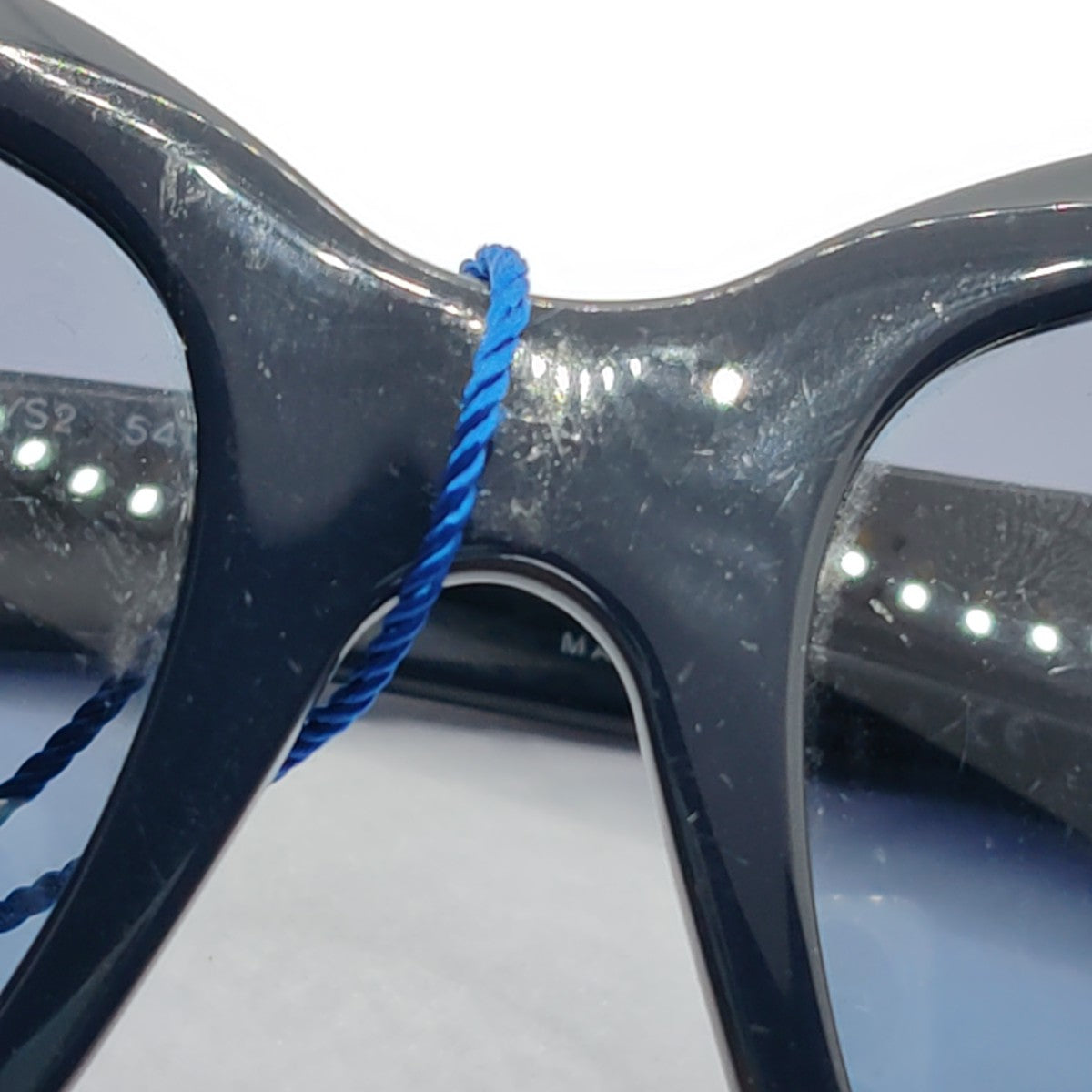 Gafas de sol sintéticas azules