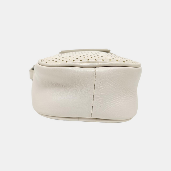 Calfskin Shoulder Bag White