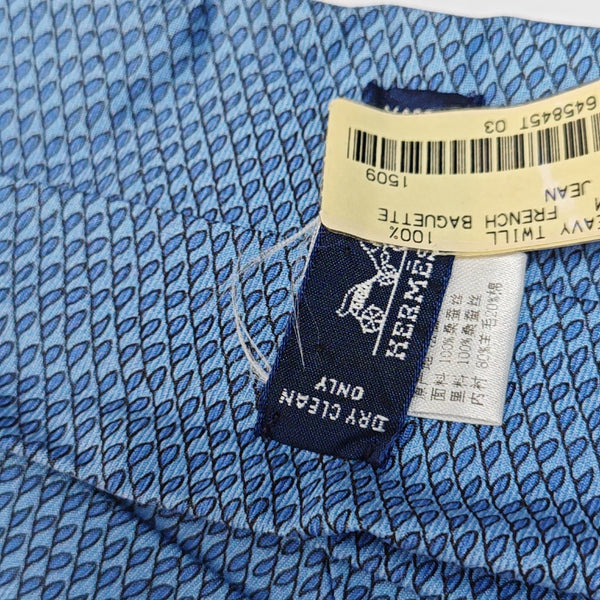 Mulberry Silk Tie Blue