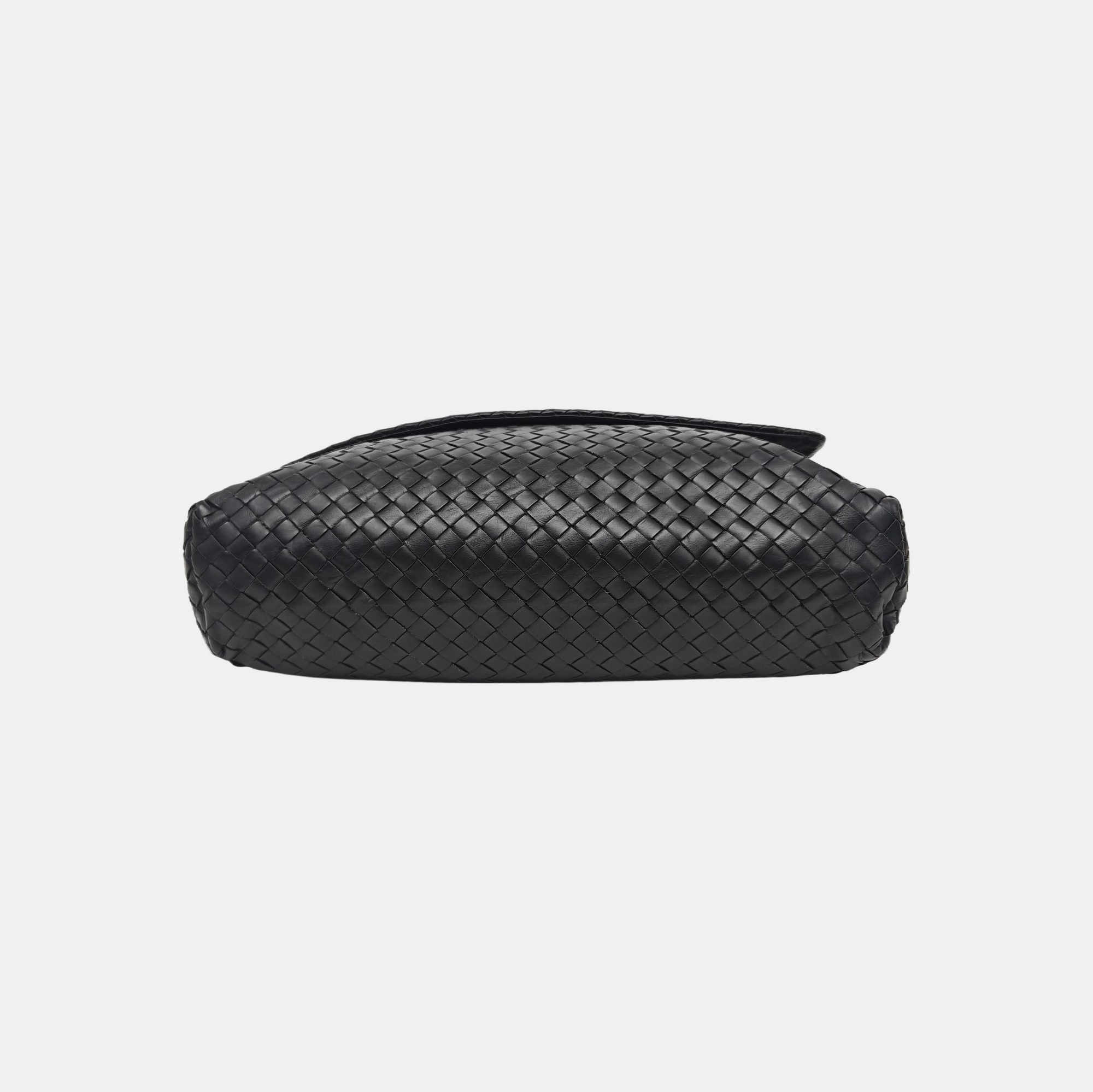 Lambskin Shoulder Bag Black