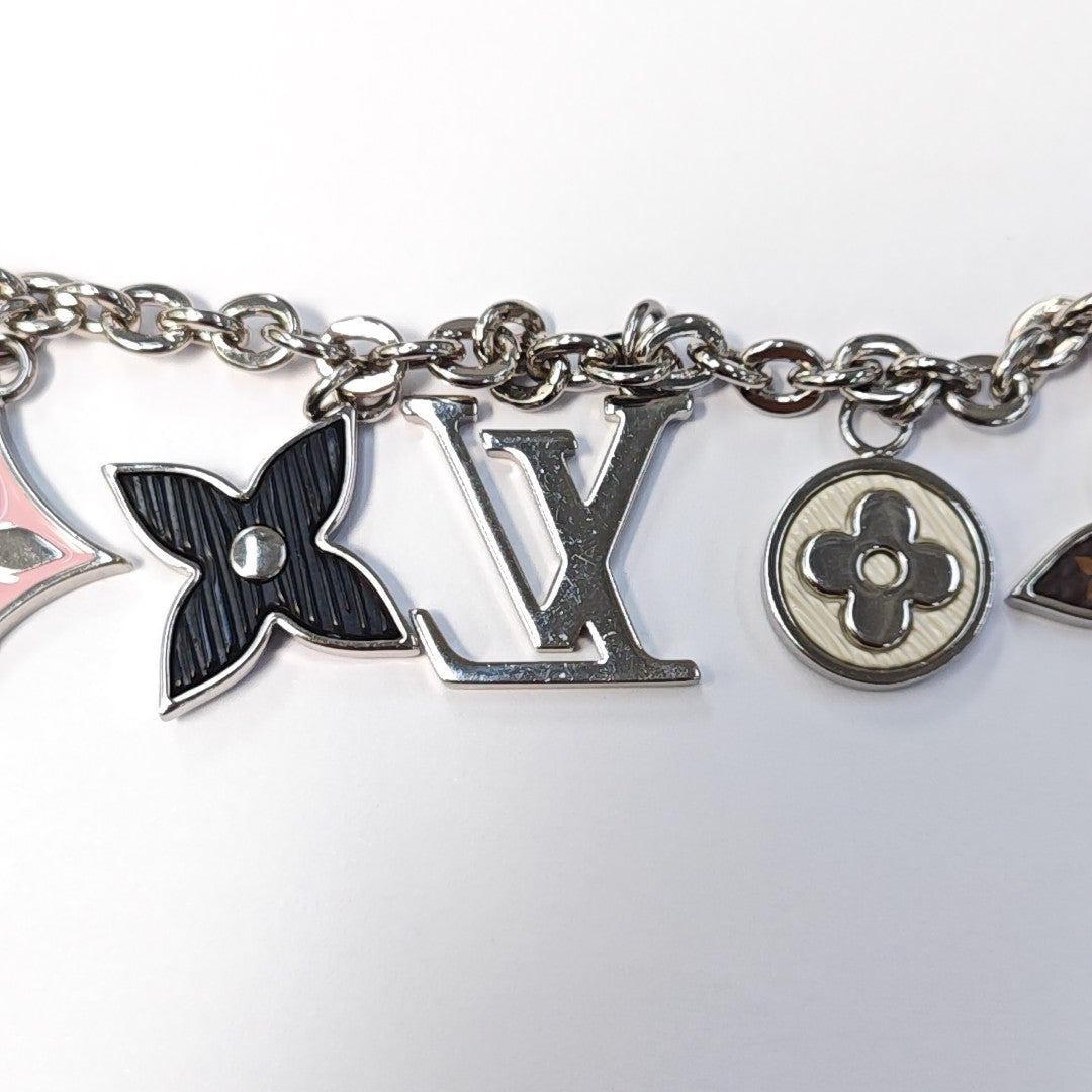 Metal Bag Charm Silver