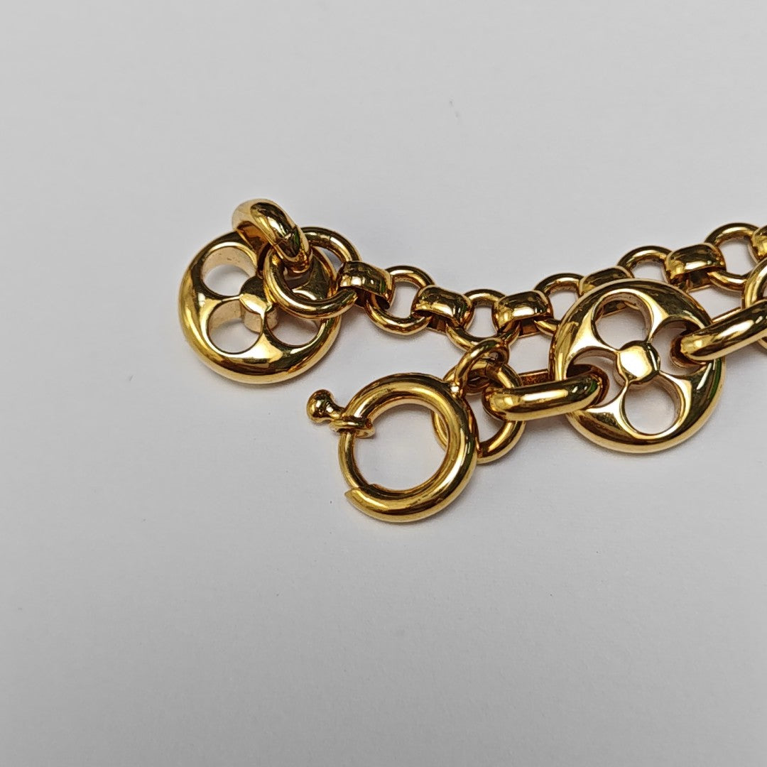 CRAZY IN LOCK Metal Gold Bracelet
