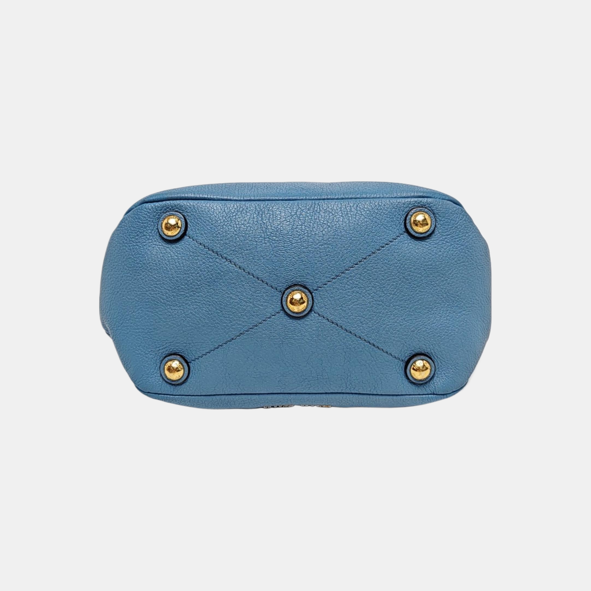 Mini Bag Calfskin Blue