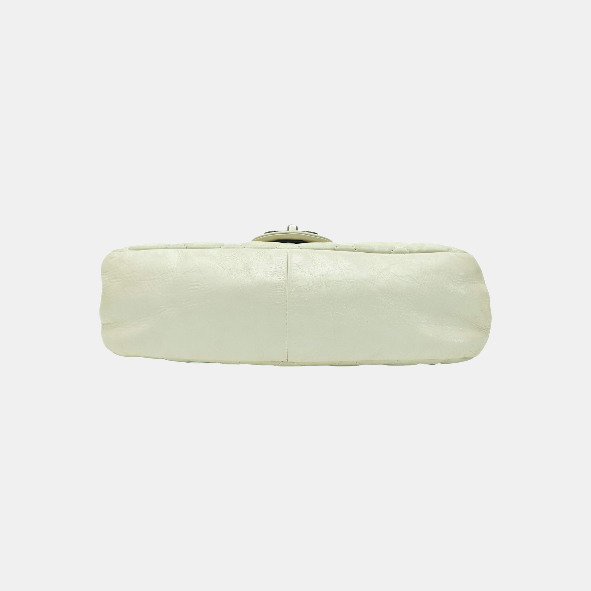 Quilted Calfskin Shoulder Bag Green