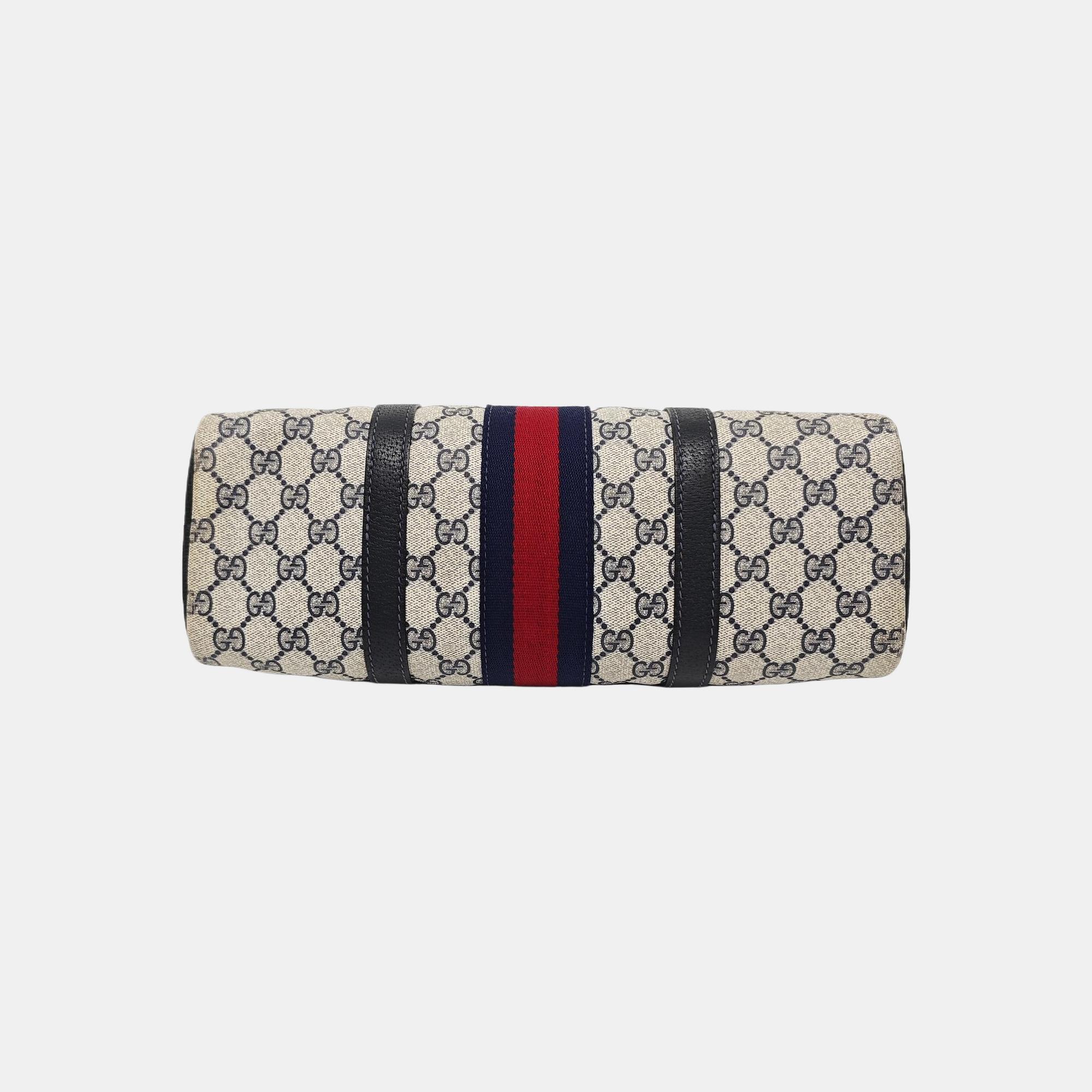 Ophidia Medium Monogram Coated Canvas Beige