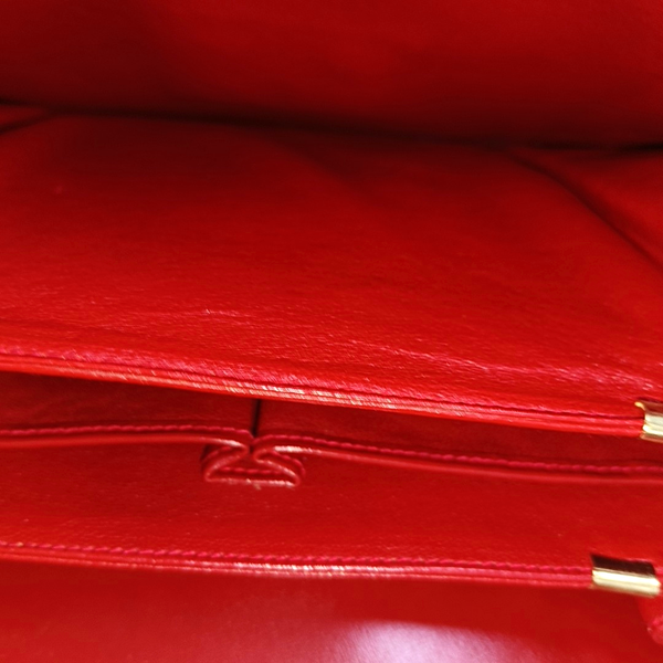 SULKY Medium Calfskin Red