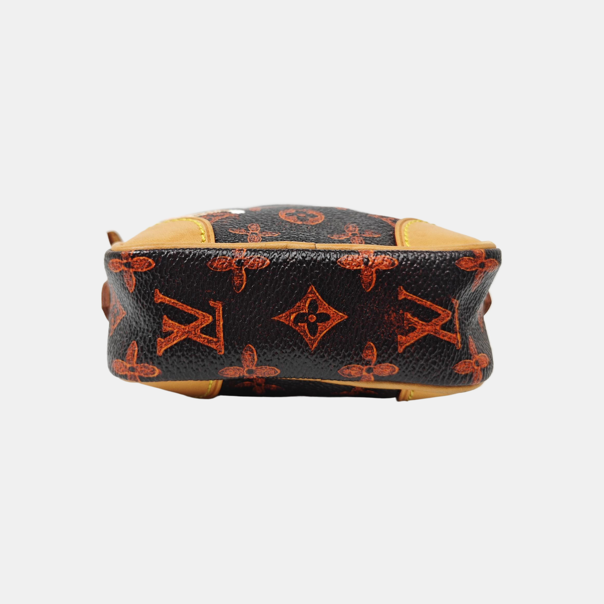 DANUBE Monogram Coated Canvas Brown