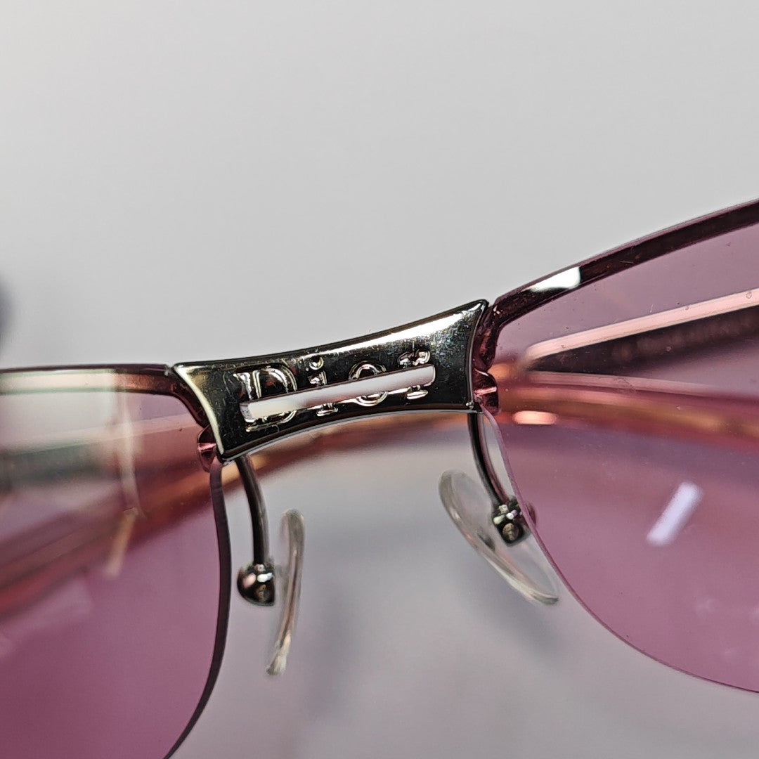Metal Sunglasses Red